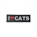 Julius K9 Coppia Etichette I LOVE CATS